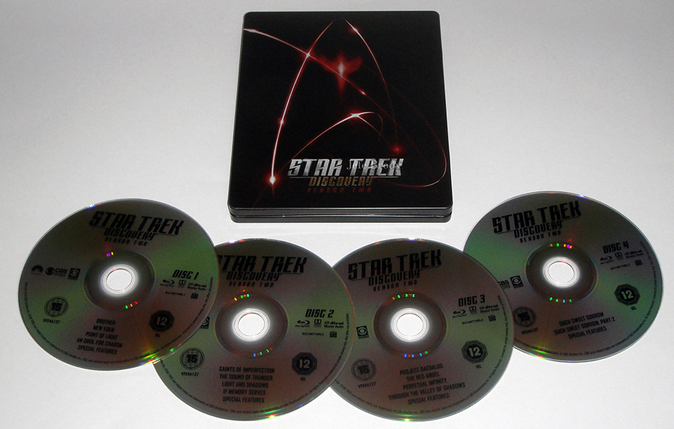 Fotografías del Steelbook de la 2ª temporada de Star Trek: Discovery en Blu-ray 15