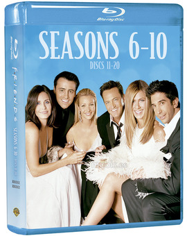 Nuevas imágenes de la caja de Friends en Blu-ray