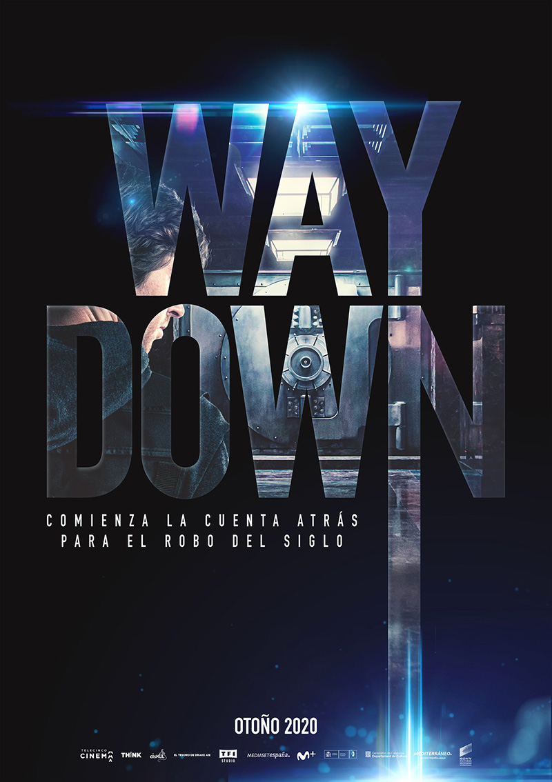 Teaser tráiler y póster Way Down, dirigida por Jaume Balagueró