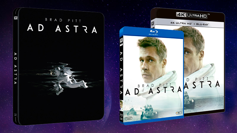 Nueva información sobre Ad Astra en Blu-ray, Steelbook y UHD 4K