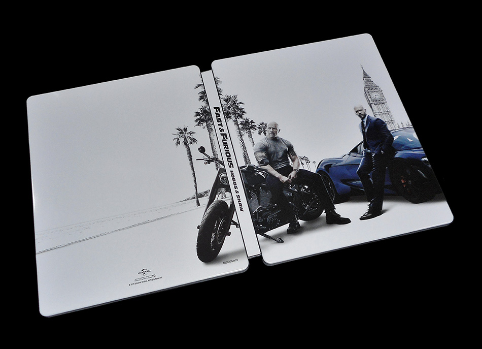 Fotografías del Steelbook de Fast & Furious: Hobbs & Shaw en Blu-ray 9