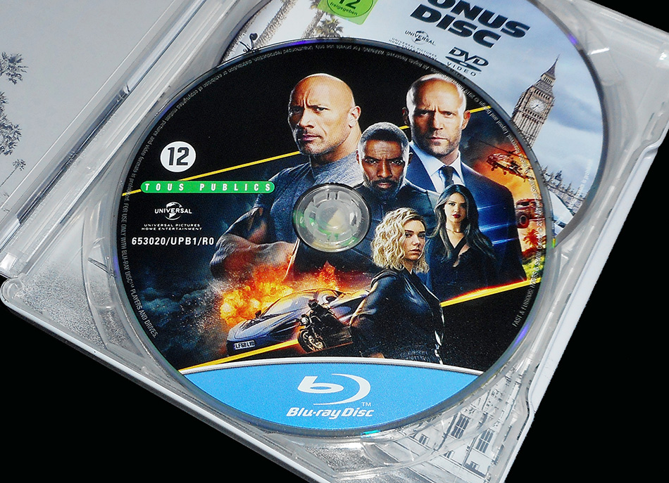 Fotografías del Steelbook de Fast & Furious: Hobbs & Shaw en Blu-ray 10