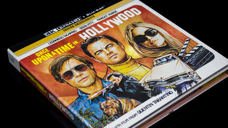 Fotografías de la ed. coleccionista de Érase una vez en... Hollywood en UHD 4K