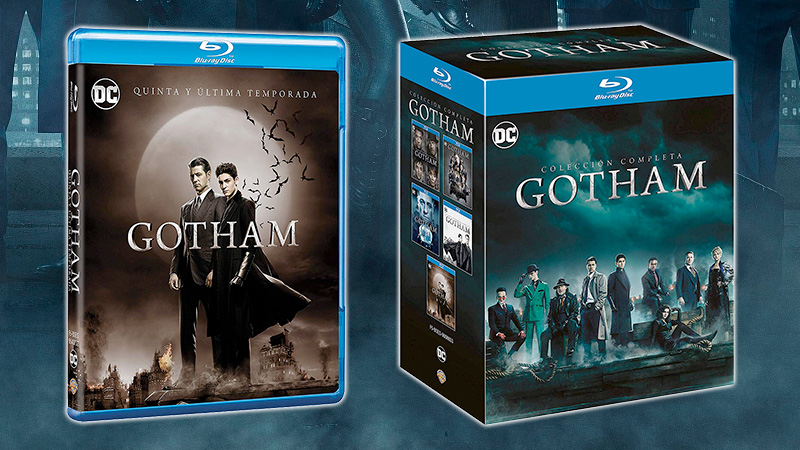 Última temporada de Gotham y la serie completa en Blu-ray