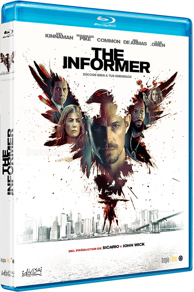 Datos de The Informer en Blu-ray 1