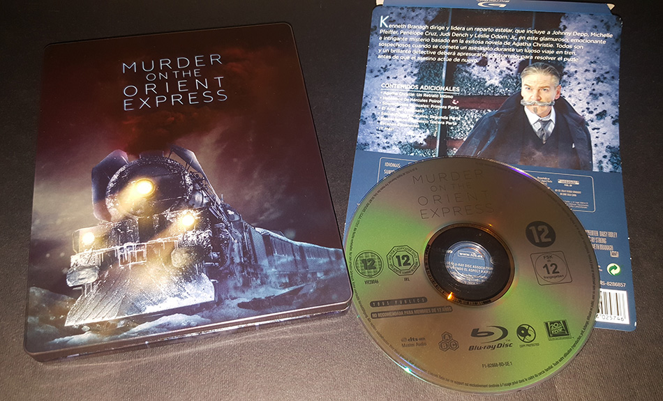 Fotografías del Steelbook de Asesinato en el Orient Express en Blu-ray 17