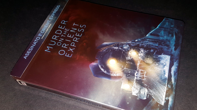 Fotografías del Steelbook de Asesinato en el Orient Express en Blu-ray