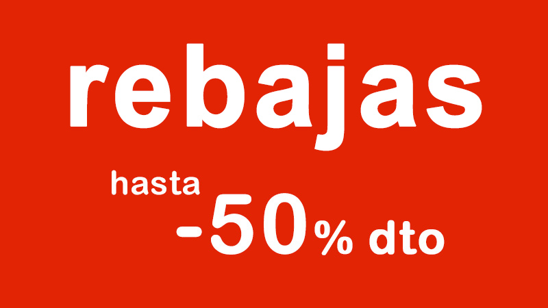 Hasta un 50% de descuento en las Rebajas de El Corte Inglés