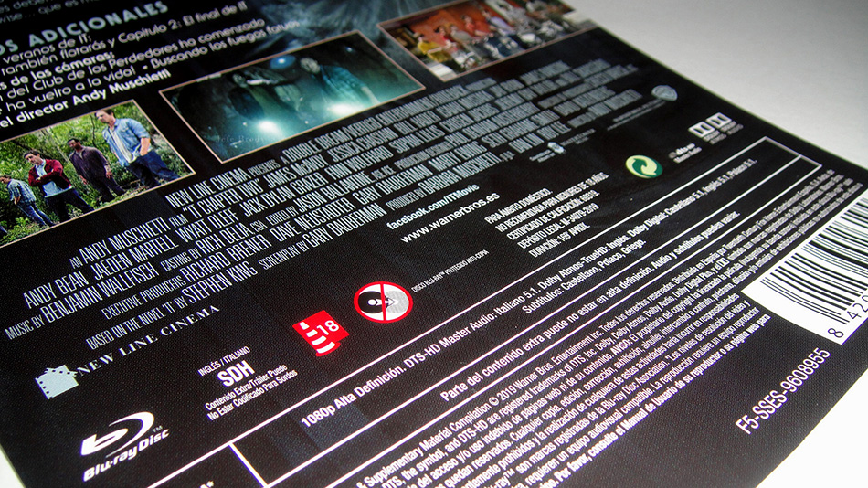 Fotografías del Steelbook de It: Capítulo 2 en Blu-ray 8