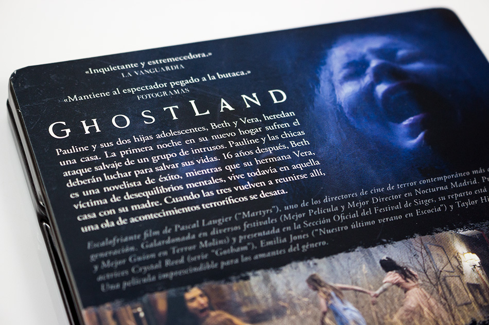 Fotografías del Steelbook de Ghostland en Blu-ray 7