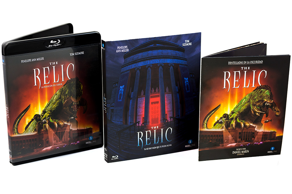 Fotografías de la edición con funda y libreto de The Relic en Blu-ray 21