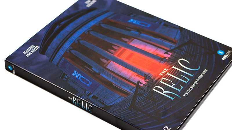 Fotografías de la edición con funda y libreto de The Relic en Blu-ray