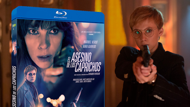 El Asesino de los Caprichos -con Maribel Verdú y Aura Garrido- en Blu-ray