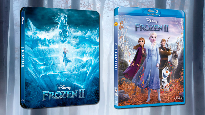 Fecha, carátulas y contenidos de Frozen II en Blu-ray y Steelbook
