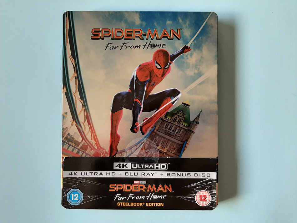 Fotografías del Steelbook de Spider-Man: Lejos de Casa en UHD 4K (UK) 1