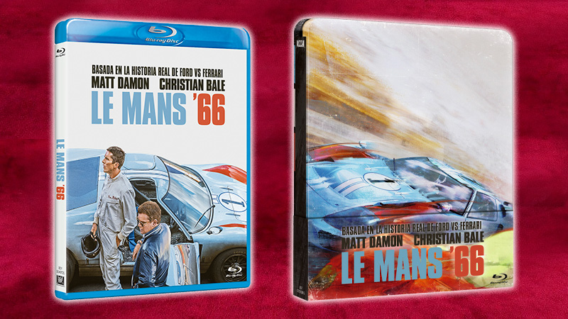 Todos los detalles de Le Mans '66 en Blu-ray y Steelbook