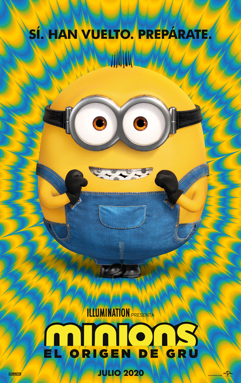 Primer tráiler y póster de Minions: El Origen de Gru