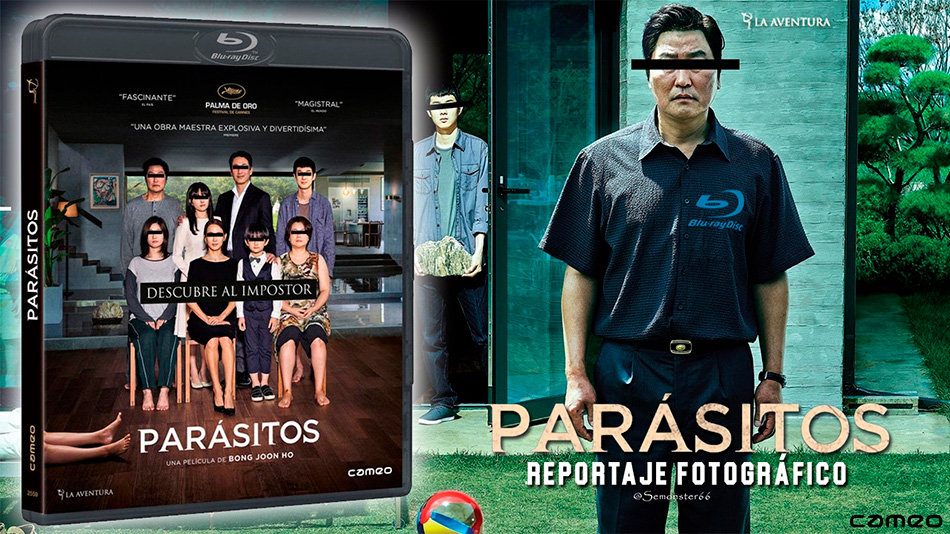 Fotografías del Blu-ray de Parásitos 1