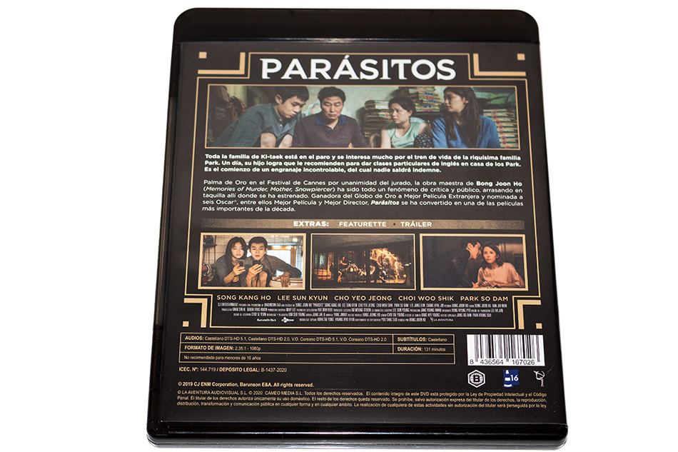 Fotografías del Blu-ray de Parásitos 5