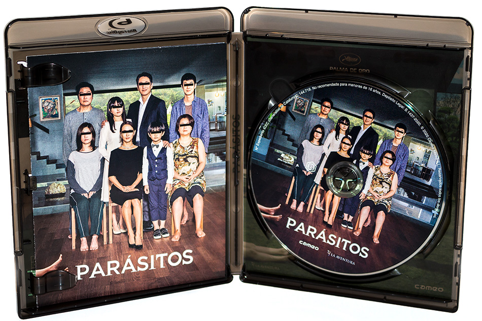 Fotografías del Blu-ray de Parásitos 9