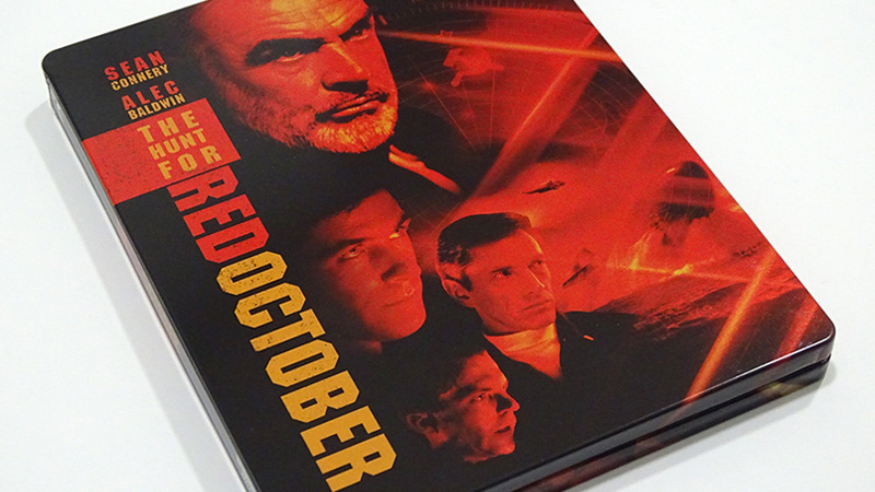 Fotografías del Steelbook de La Caza del Octubre Rojo en UHD 4K (UK)