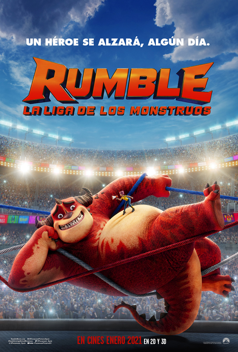 Tráiler de Rumble, La Liga de los Monstruos