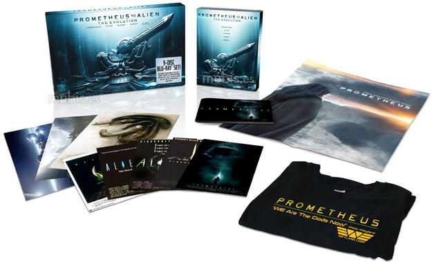 Fecha de venta del Blu-ray de Prometheus - Alien - La Evolución (Pack Edición Limitada)