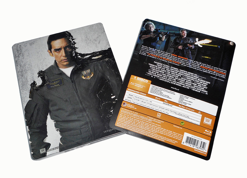 Fotografías del Steelbook de Terminator: Destino Oscuro en Blu-ray 6