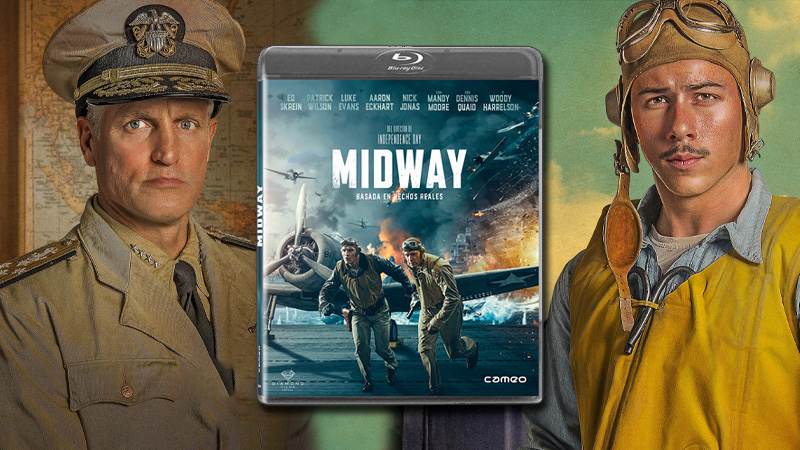 Caja negra y audio Dolby Atmos en castellano en el Blu-ray de Midway