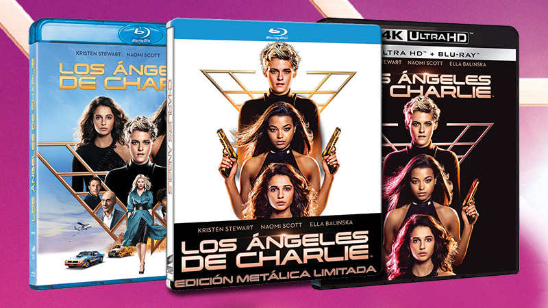Lanzamiento de Los Ángeles de Charlie en Blu-ray y UHD 4K