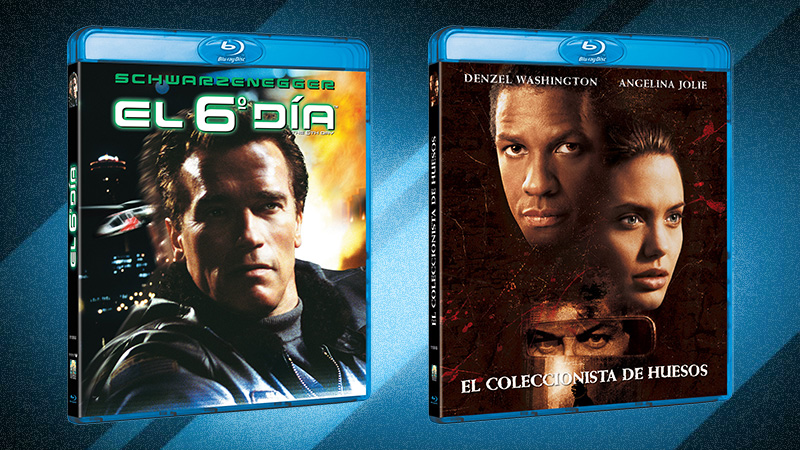 "El 6º Día" y "El Coleccionista de Huesos" volverán a estar disponibles en Blu-ray