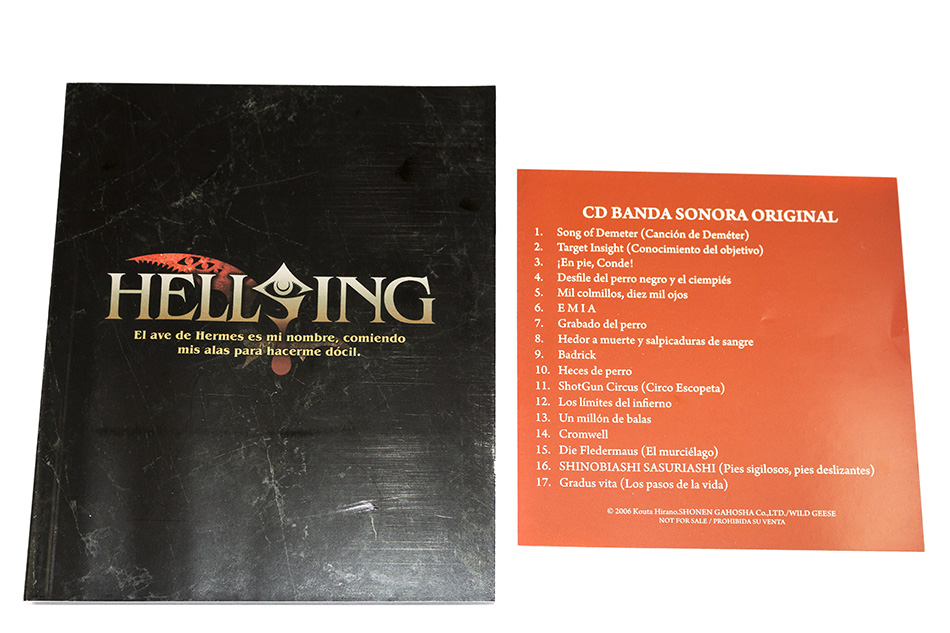 Fotografías del Digipak de Hellsing Ultimate OVAS en Blu-ray 15