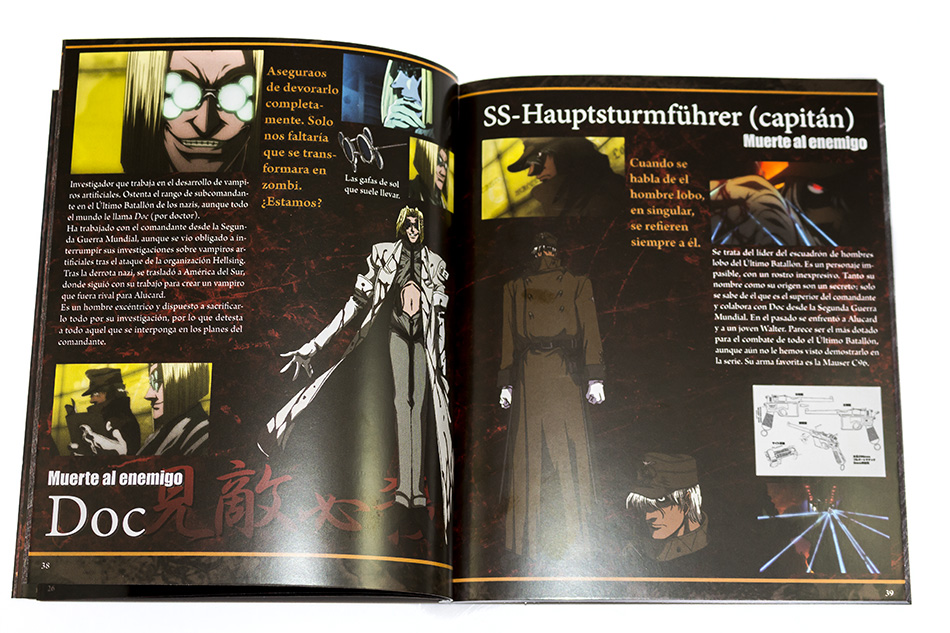 Fotografías del Digipak de Hellsing Ultimate OVAS en Blu-ray 21