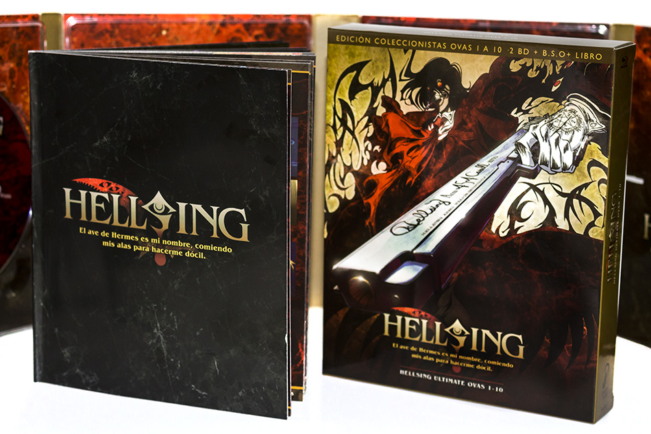 Fotografías del Digipak de Hellsing Ultimate OVAS en Blu-ray 23