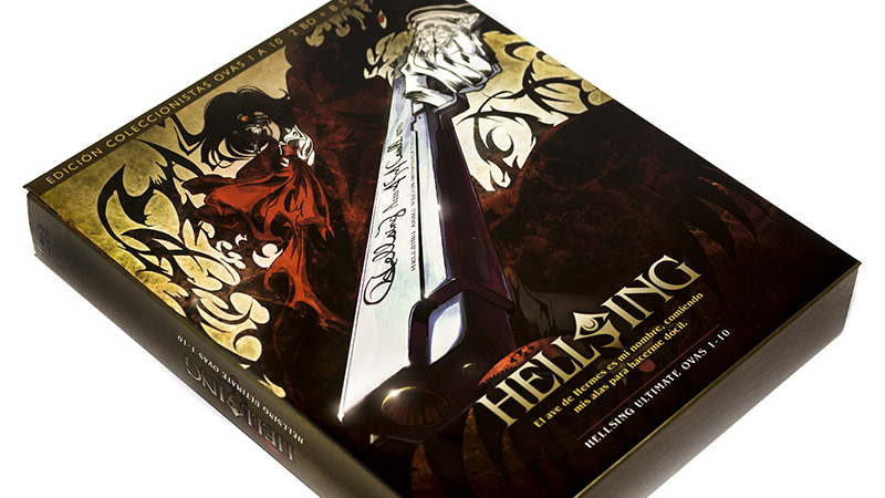 Fotografías del Digipak de Hellsing Ultimate OVAS en Blu-ray