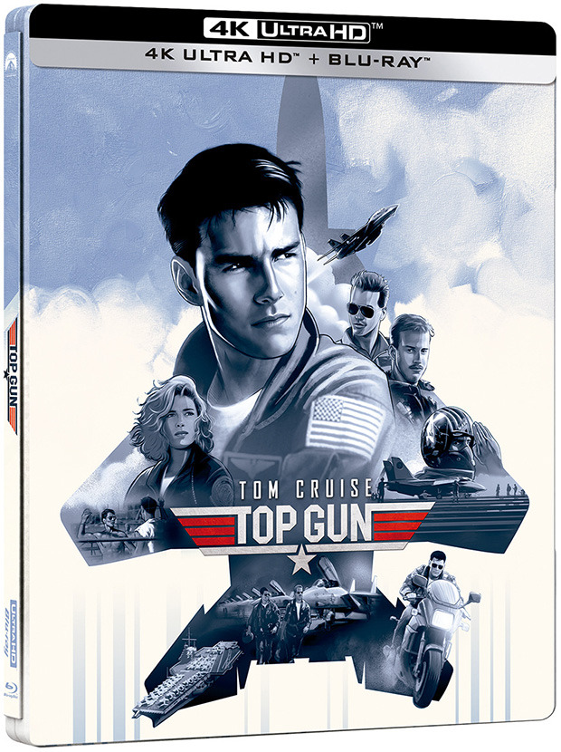 Top Gun se estrenará en UHD 4K en España con un Steelbook