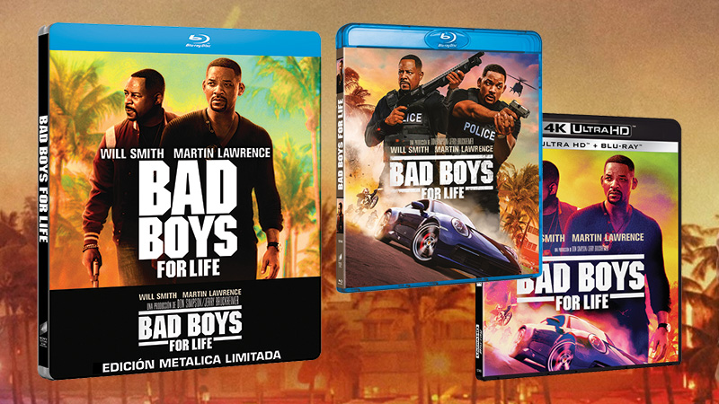 Todos los detalles de Bad Boys for Life en Blu-ray, Steelbook y UHD 4K