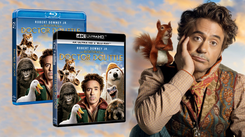 Todos los detalles de Las Aventuras del Doctor Dolittle en Blu-ray y en UHD 4K