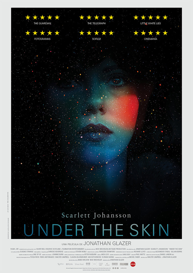 Cambio de fecha de lanzamiento para Under the Skin en Blu-ray