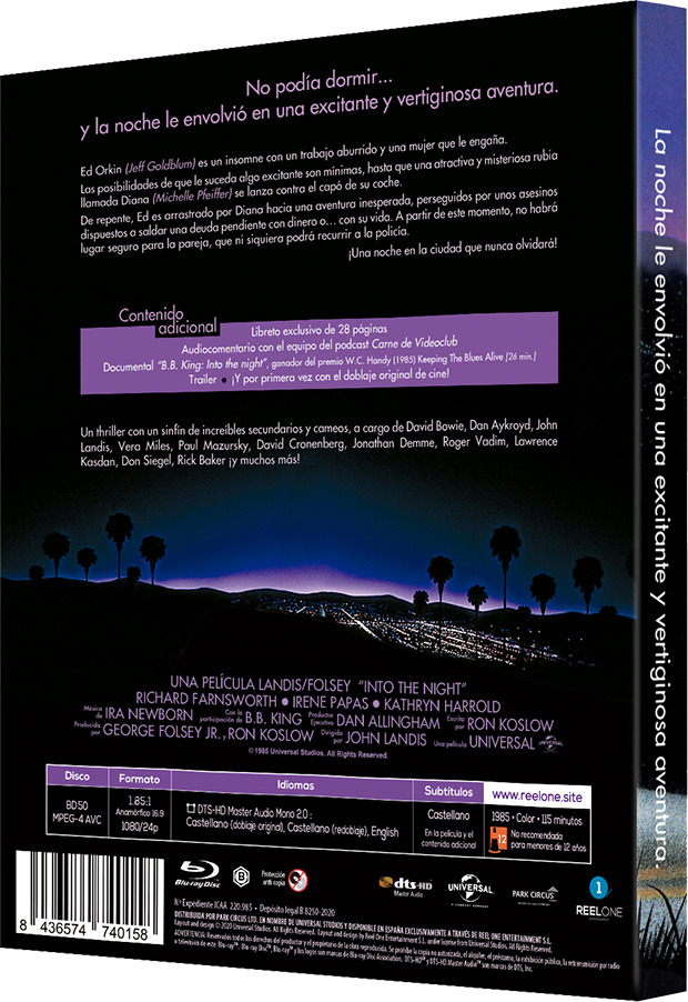 Más información de Cuando llega la Noche en Blu-ray 2