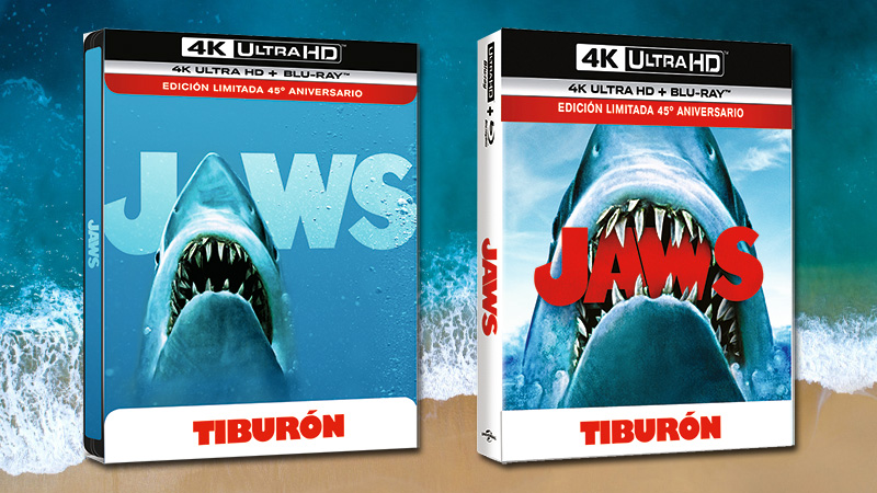 Desvelamos todos los detalles de Tiburón en UHD 4K