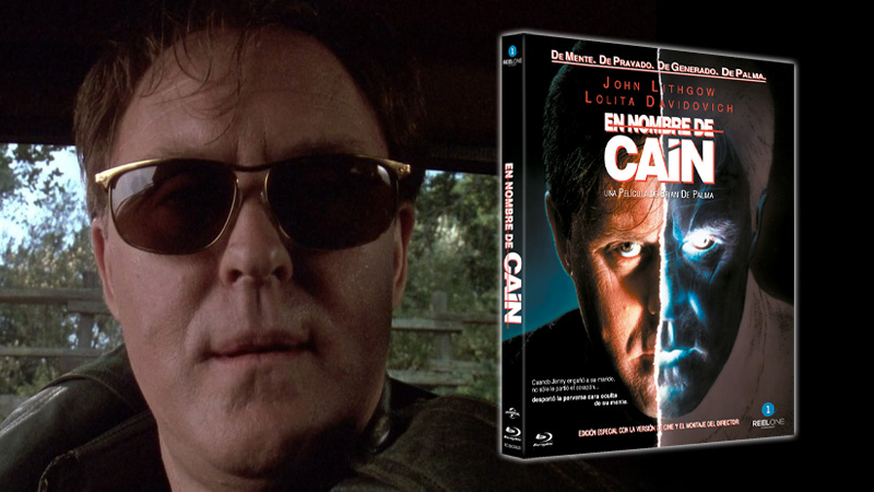 Así será la funda del Blu-ray de En Nombre de Caín, dirigida por Brian de Palma