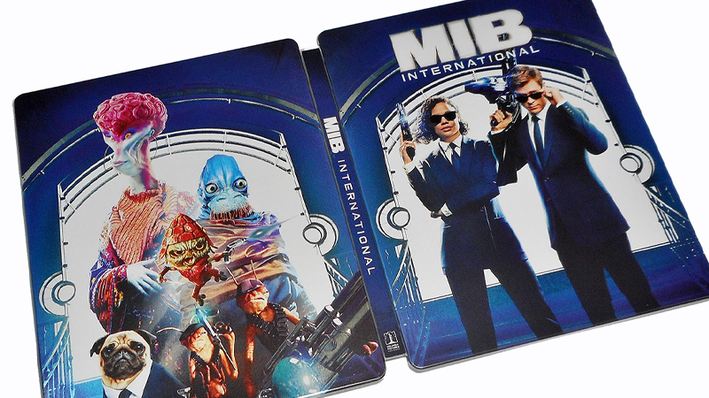 Fotografías del Steelbook de Men in Black: International en Blu-ray