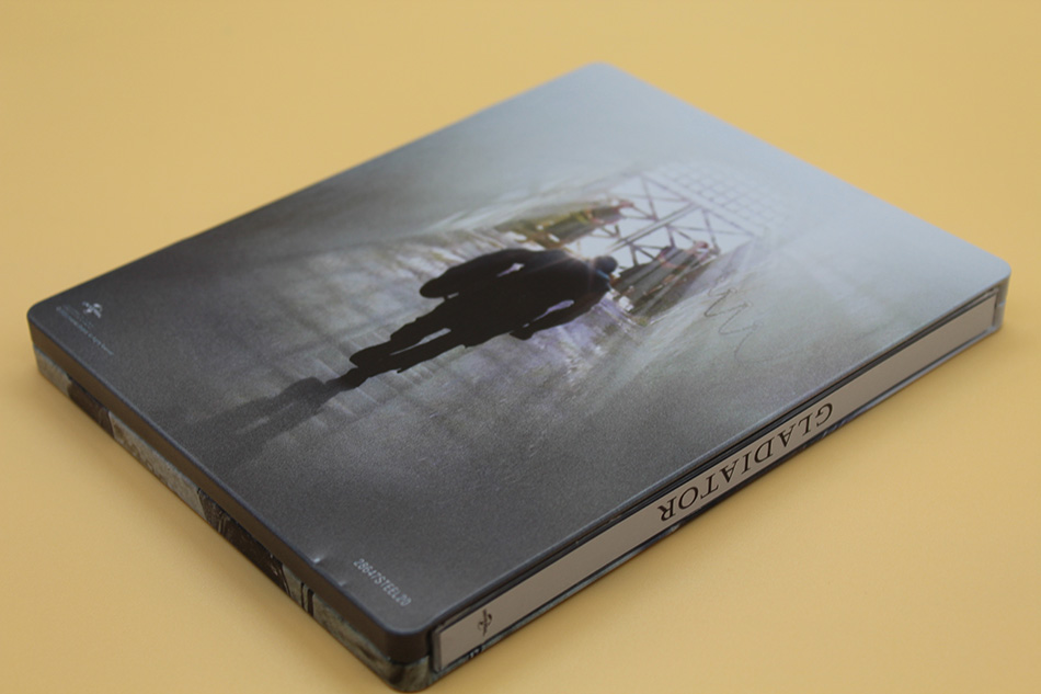 Fotografías del Steelbook 20º Aniversario de Gladiator en UHD 4K y Blu-ray 10