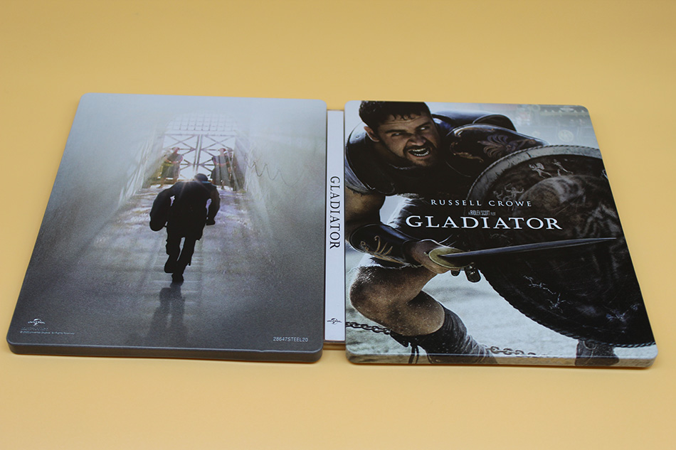 Fotografías del Steelbook 20º Aniversario de Gladiator en UHD 4K y Blu-ray 19