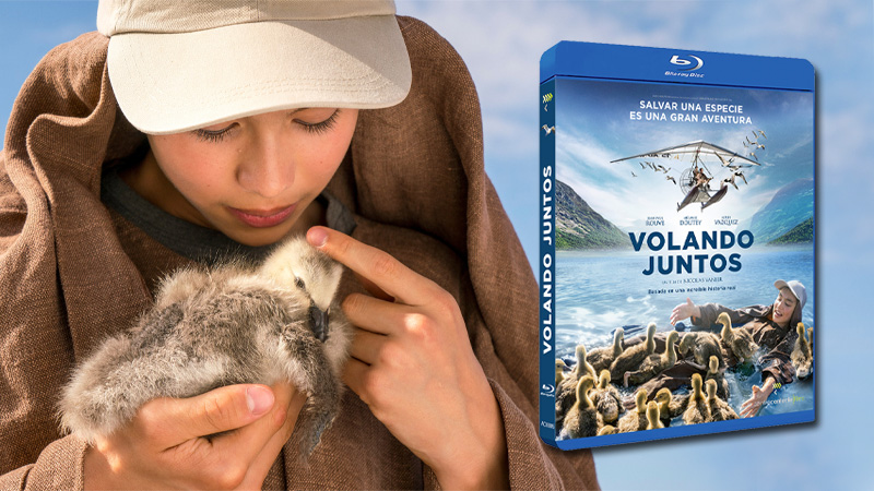 Volando Juntos en Blu-ray; carátula, extras y datos técnicos