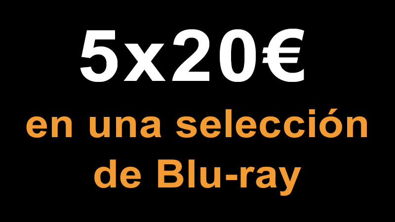 Oferta: 5 películas en Blu-ray por 20 € en amazon.es