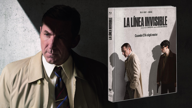 La miniserie La Linea Invisible en Blu-ray con un libro de 96 páginas