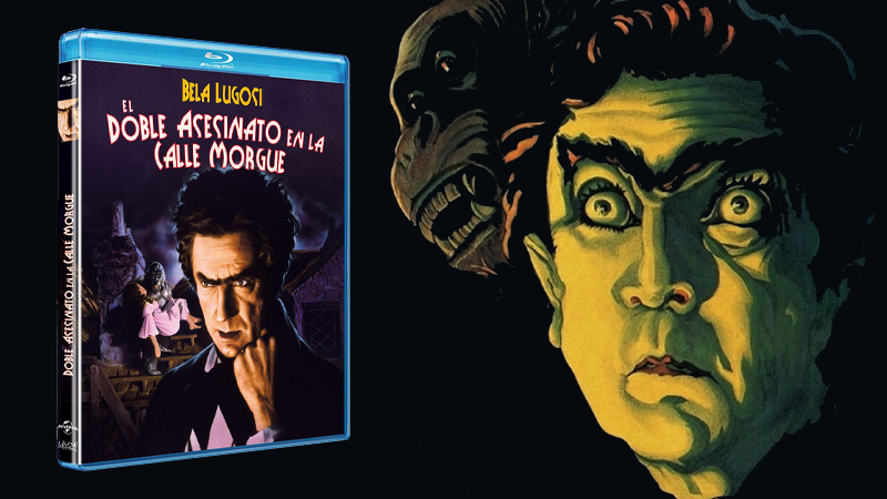 El Doble Asesinato en la Calle Morgue -con Bela Lugosi- en Blu-ray