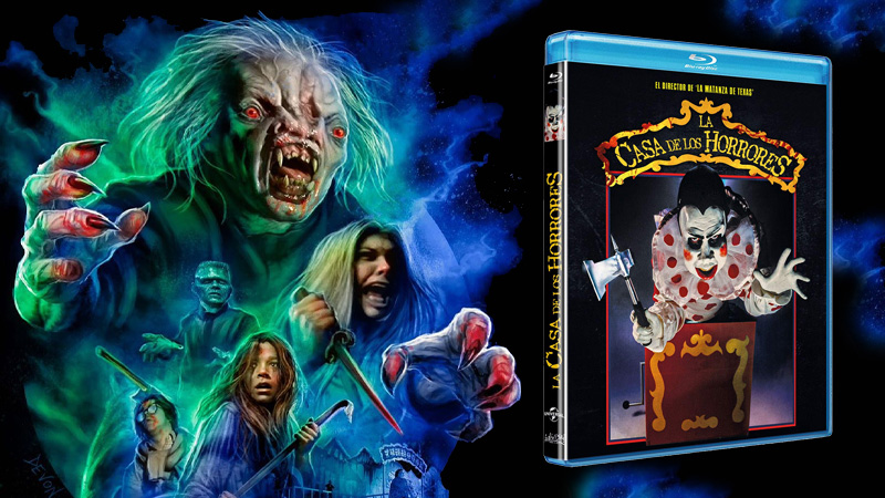 La Casa de los Horrores -dirigida por Tobe Hooper- en Blu-ray
